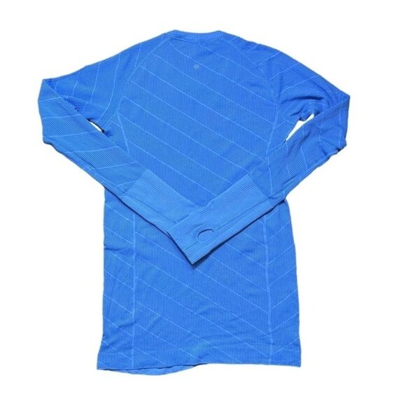 Lululemon Swiftly Tech Long Sleeve Crew Heathered Lullaby (First Release) Sz 6 - Picture 1 of 8